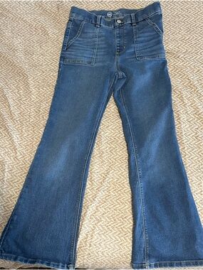 wonder nation Blue Flared Kids Jeans